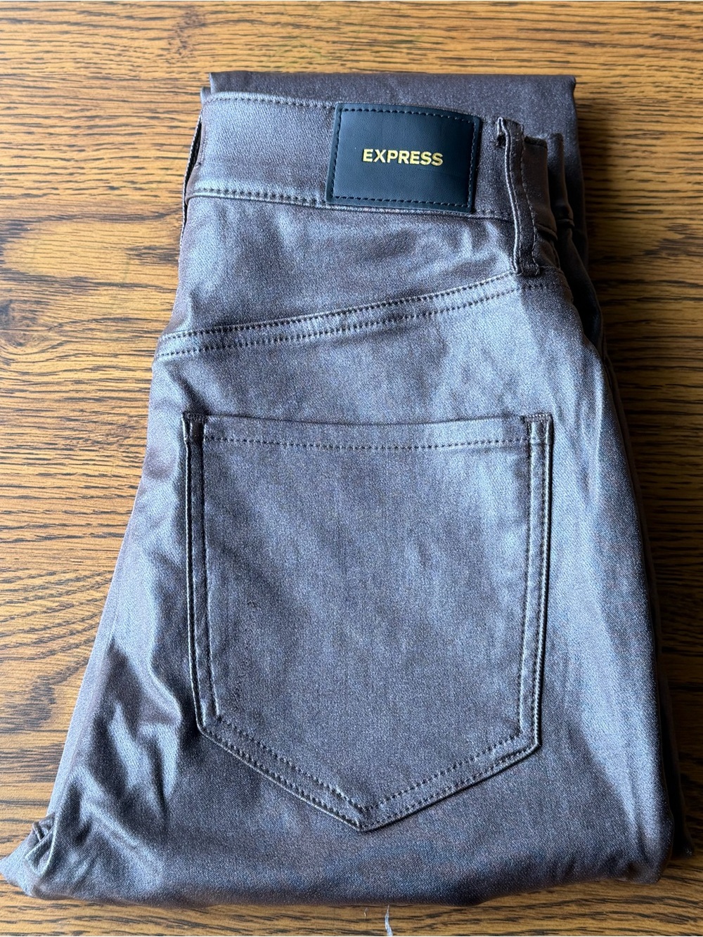 Express Women’s Skinny Jeans — Chocolate Brown